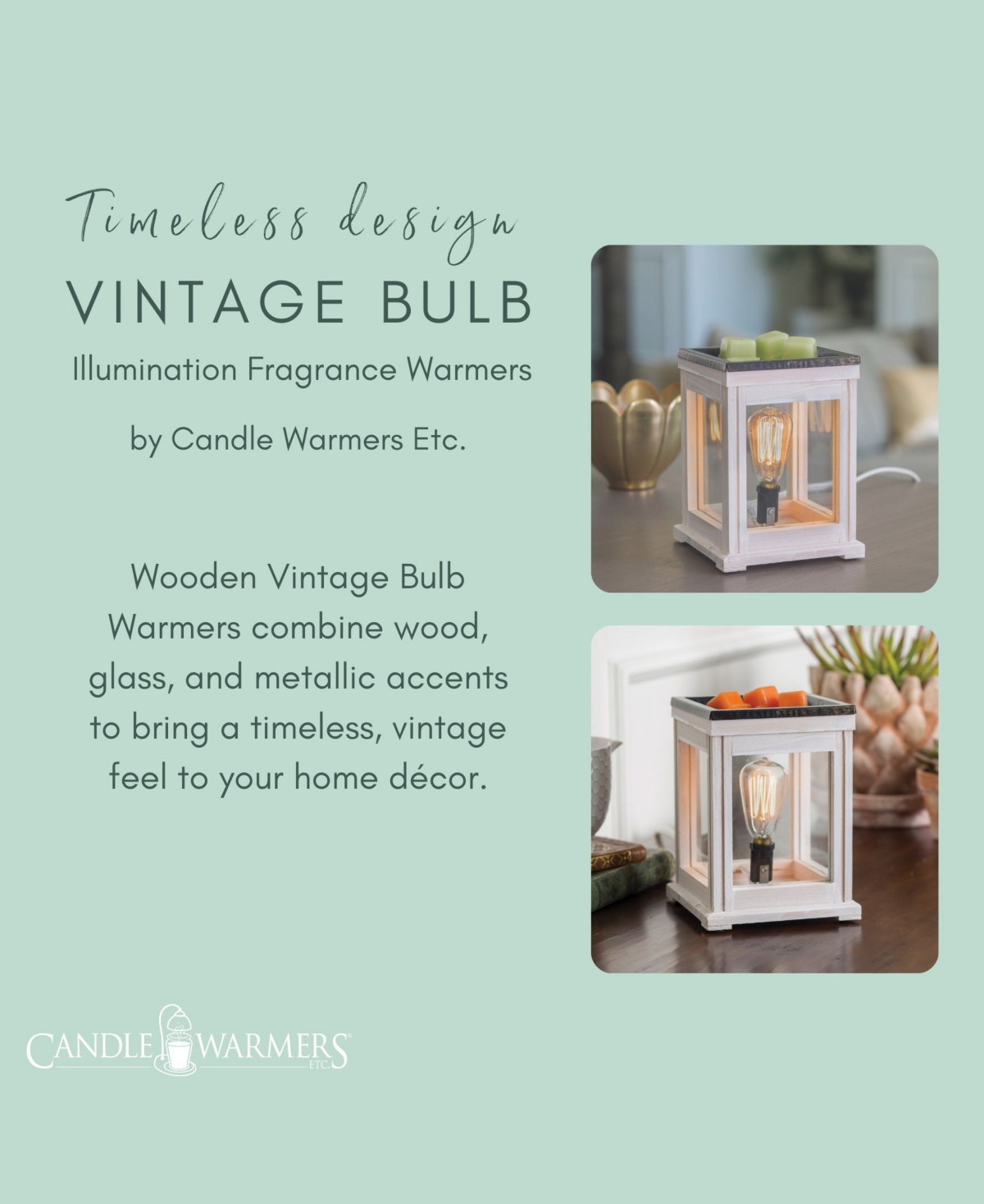Candle Warmers Vintage-like Bulb Illumination