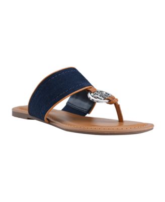 tommy hilfiger women's thong sandals