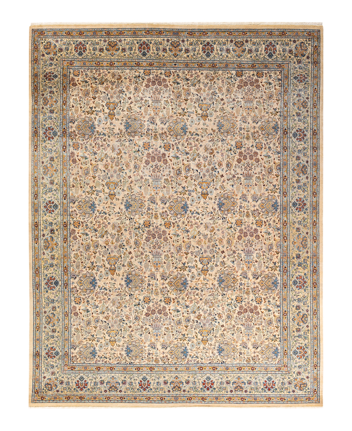 Closeout! Adorn Hand Woven Rugs Mogul M1605 8'2in x 10'2in Area Rug - Yellow