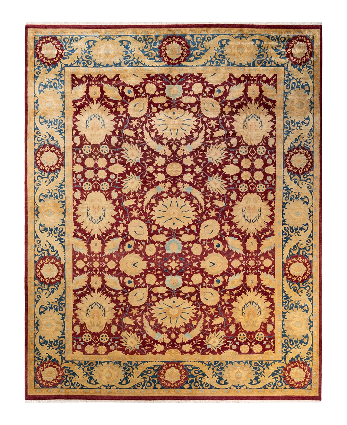Closeout! Adorn Hand Woven Rugs Mogul M1405 9'1in x 11'10in Area Rug - Red