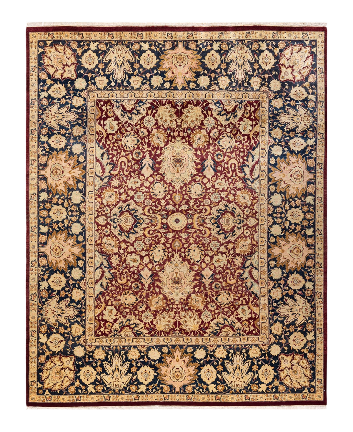 Closeout! Adorn Hand Woven Rugs Mogul M1135 7'10in x 10'2in Area Rug - Red
