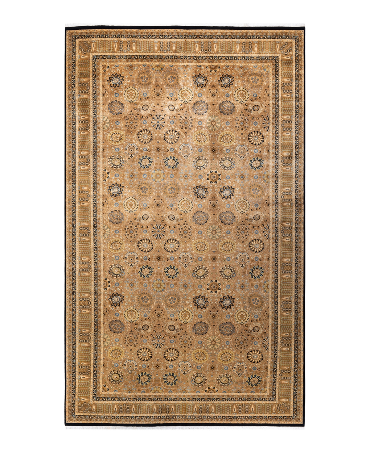 Closeout! Adorn Hand Woven Rugs Mogul M1388 8'3in x 14'1in Area Rug - Brown
