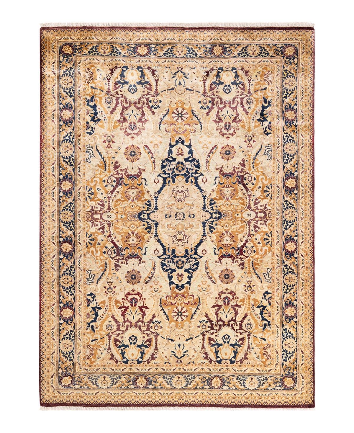 Closeout! Adorn Hand Woven Rugs Mogul M113063 6'1in x 8'9in Area Rug - Red