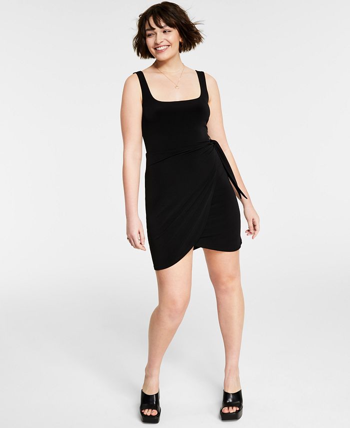 Side tie mini outlet dress
