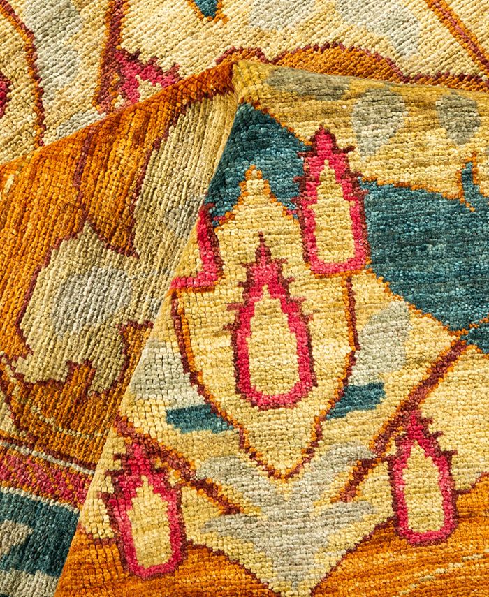 ADORN HAND WOVEN RUGS Arts Crafts M16043 6'2" x 9'5" Area Rug Macy's