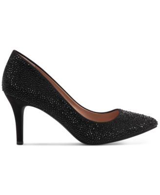 Women's Zitah Embellished Pointed Toe Pumps, Created for Macy's