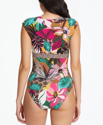cap sleeve bathers