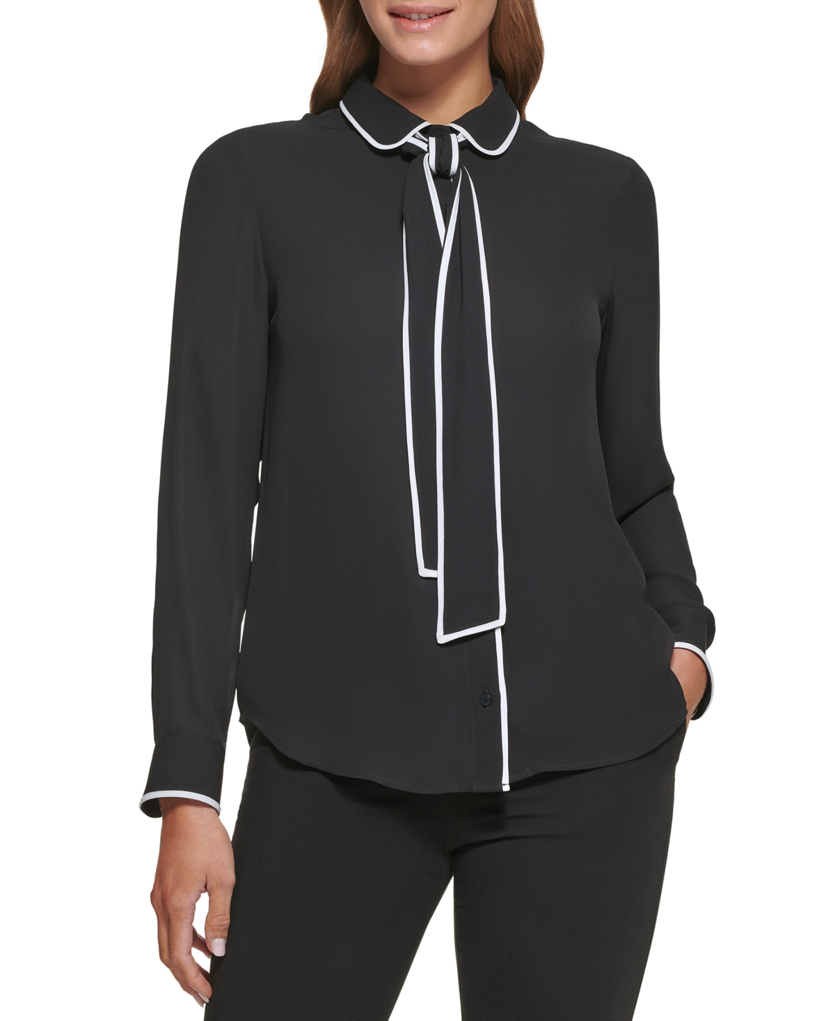 dkny tops blouses