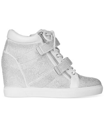 INC International Concepts Women's Debby Wedge Sneakers, Created for ...