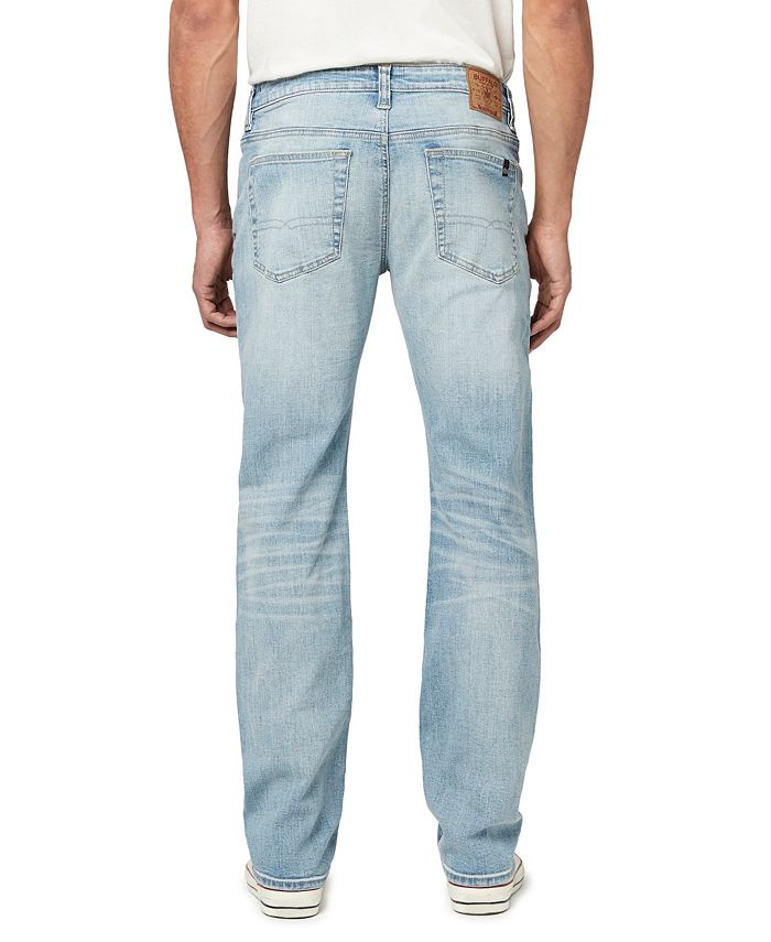 Buffalo David Bitton Men's Crinkled Classic Straight Six Jeans - Macy's