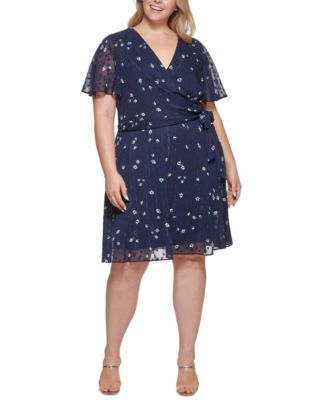 dkny plus dresses