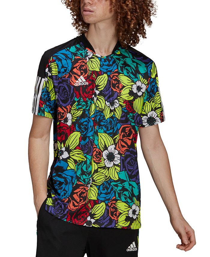 lijn Classificeren opgroeien adidas Men's Tiro Flower Jersey T-Shirt & Reviews - Activewear - Men -  Macy's