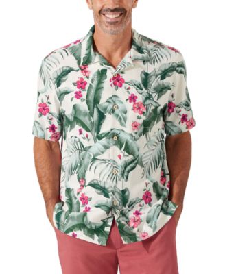 Tommy Bahama - Men's Kauai Canopy Silk Short-Sleeve Camp Shirt