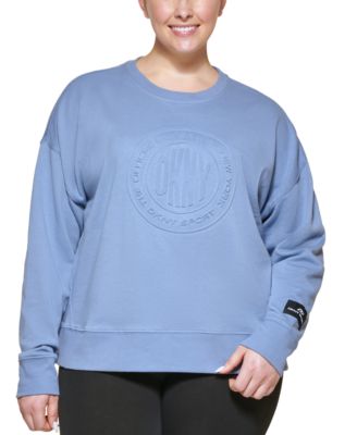 dkny plus size sweatshirt