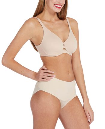 SPANX Low Profile Minimizer Bra, The Low Profile Minimizer Bra solves all  your bra-blems: minimized chest projection, cushioned straps and unlined  full-coverage cups. Shop now