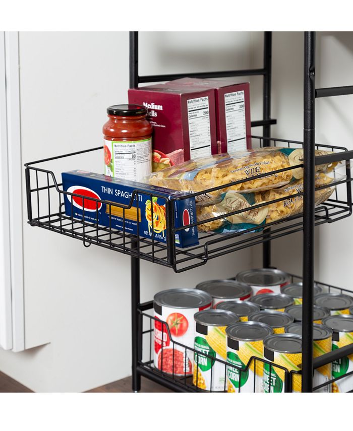 Honey Can Do 4Tier Rolling Cart With Baskets Macy's