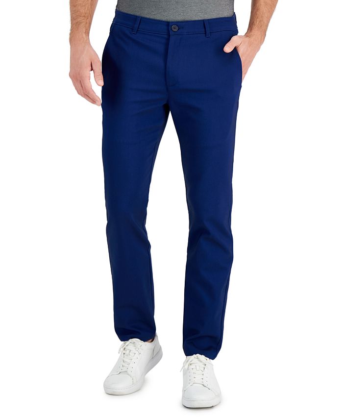 Alfani Men's Tech Pants, Created for Macy's & Reviews - Pants - Men ...