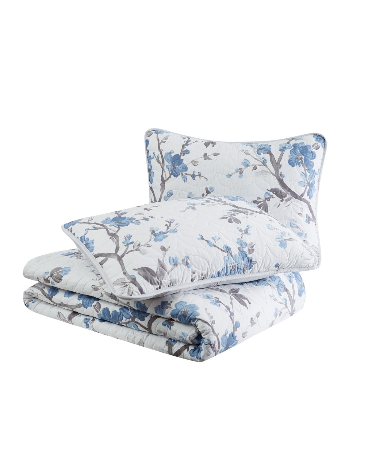 Cannon Kasumi Floral 2 Piece Quilt Set, Twin