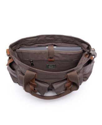 Urban Light Coated Canvas Tote Bag