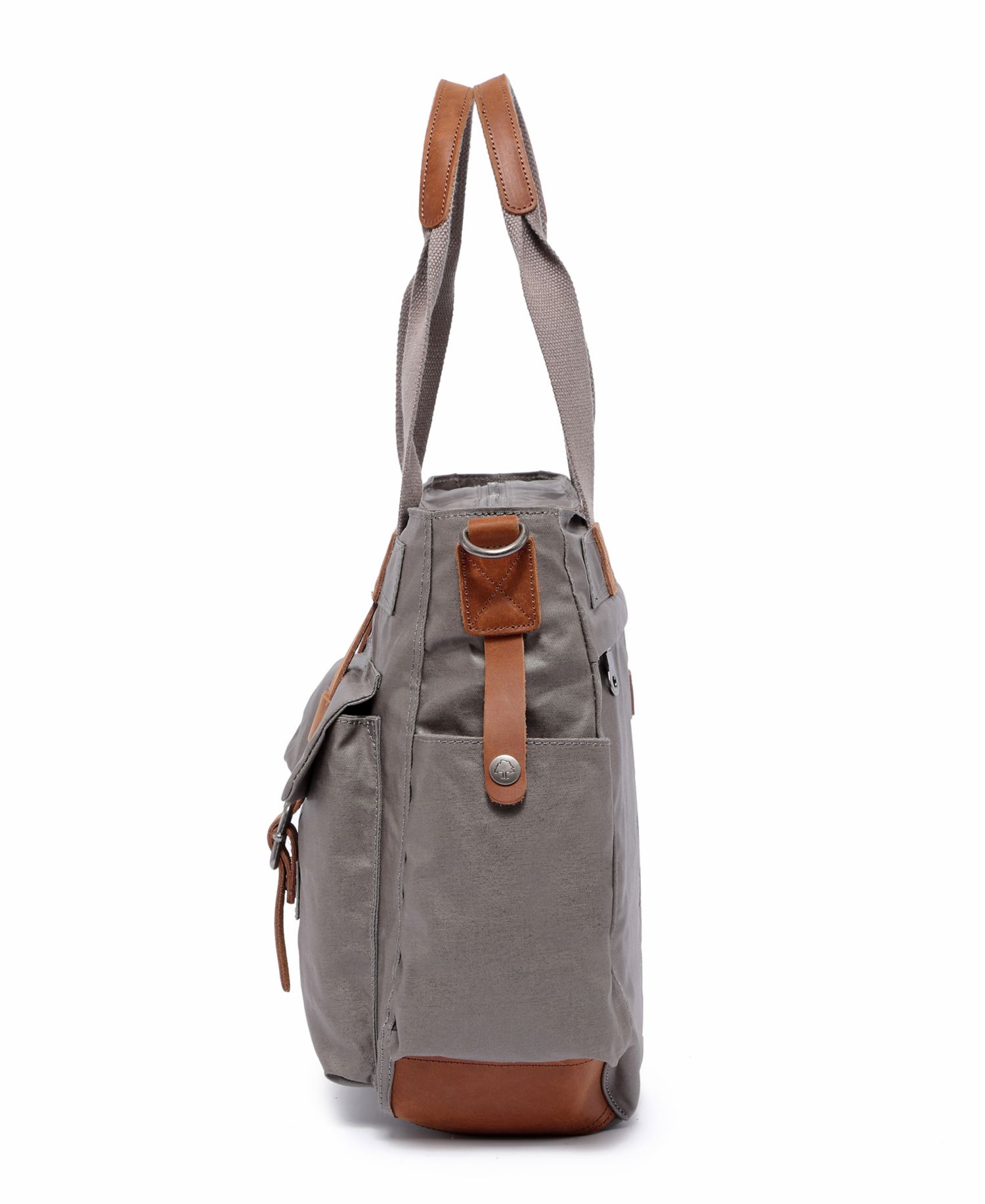Urban Light Coated Canvas Tote Bag