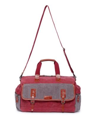 Stone Creek Waxed Canvas Duffel Bag