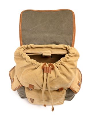Mountain Wood Canvas Backpack