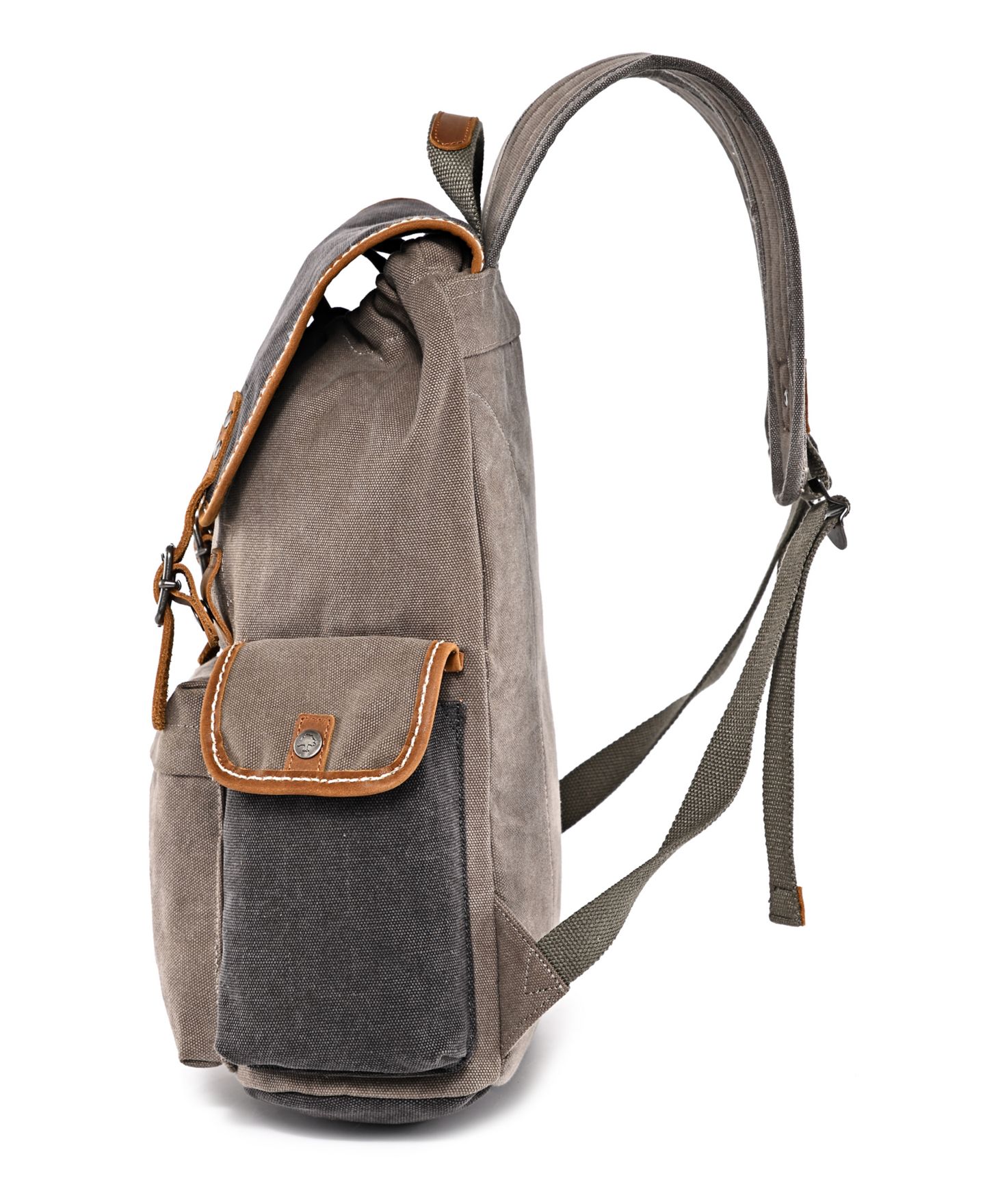 Рюкзак TSD BRAND Mountain Wood Canvas, цвет: Серый — фото 6