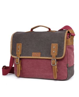 Mountain Wood Canvas Messenger Bag