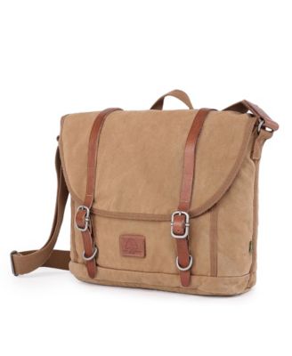 Forest Canvas Messenger Bag