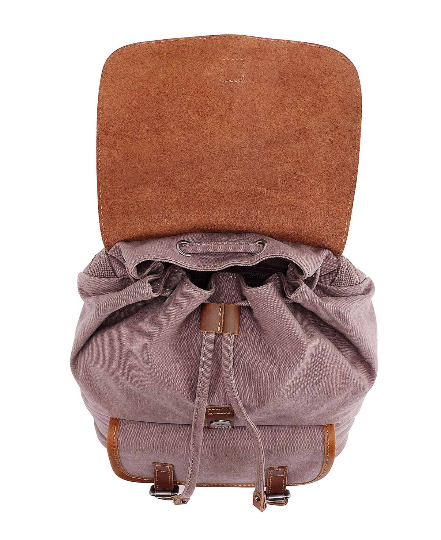 Рюкзак TSD BRAND Bigleaf Canvas, цвет: Коричневый — фото 4