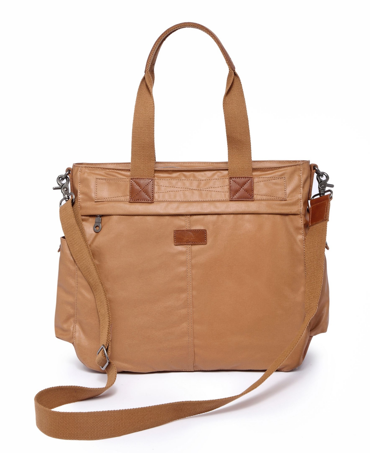 Tsd Brand Urban Light Coated Canvas Tote Bag