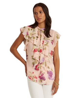 Lauren Ralph Lauren Floral Chiffon 