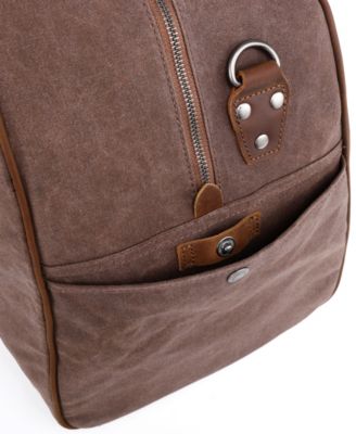 Stone Creek Waxed Canvas Travel Bag