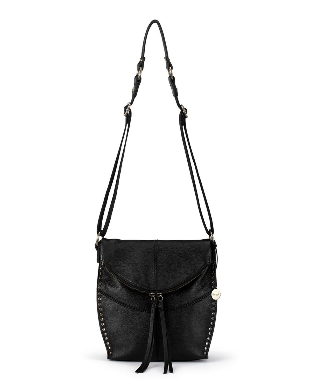Women's Silverlake Leather Crossbody Bag In Black