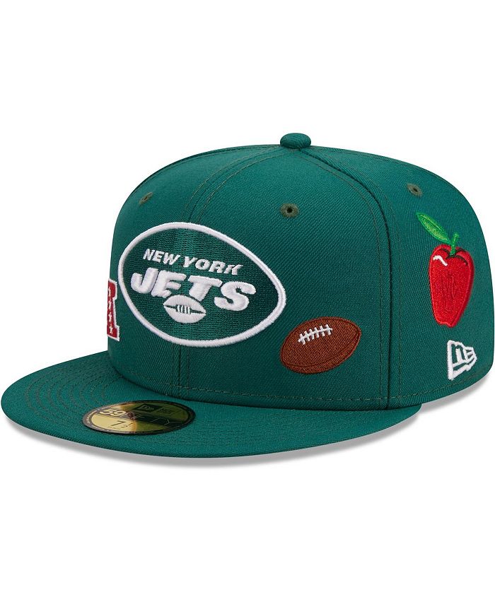 New Era Men's Green New York Jets Team Local 59FIFTY Fitted Hat