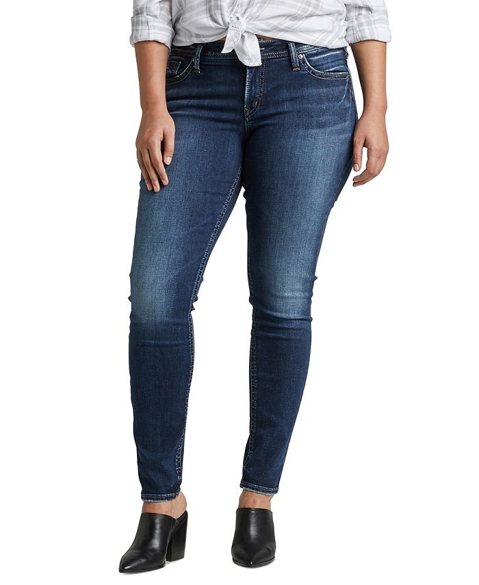 Silver Jeans Co. Plus Size Suki Super-Skinny Jeans & Reviews - Jeans ...