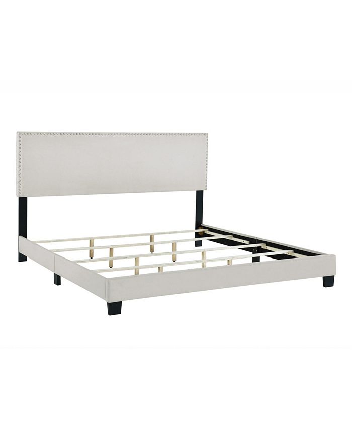 Homefare Nail Trim One Box Bed, Queen Macy's