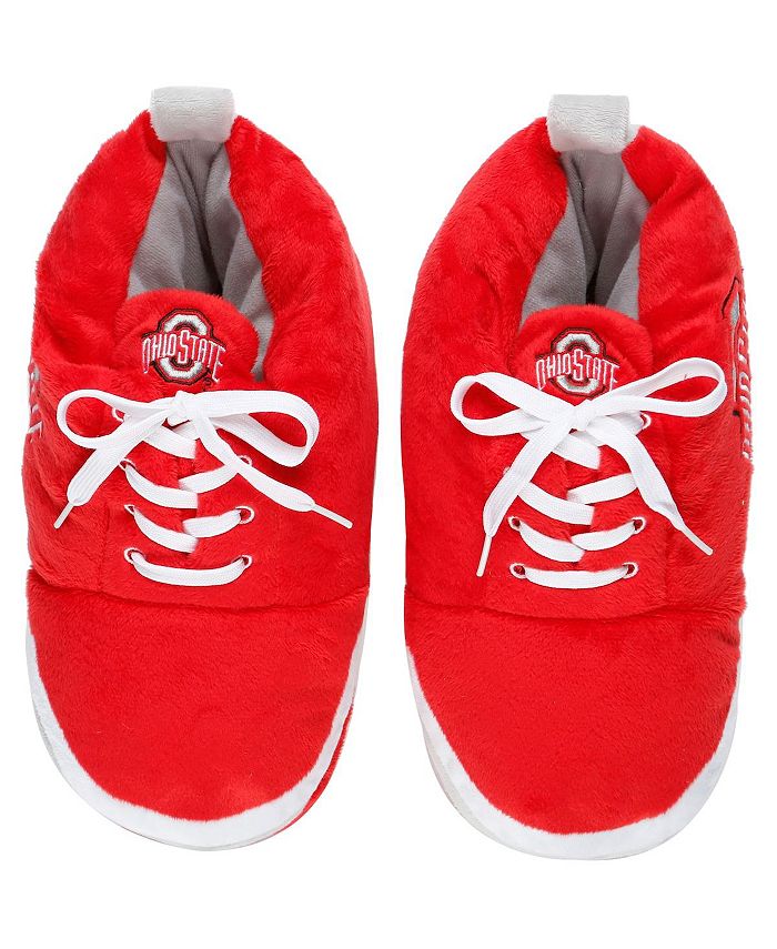 FOCO Men s Ohio State Buckeyes Plush Sneaker Slippers Macy s
