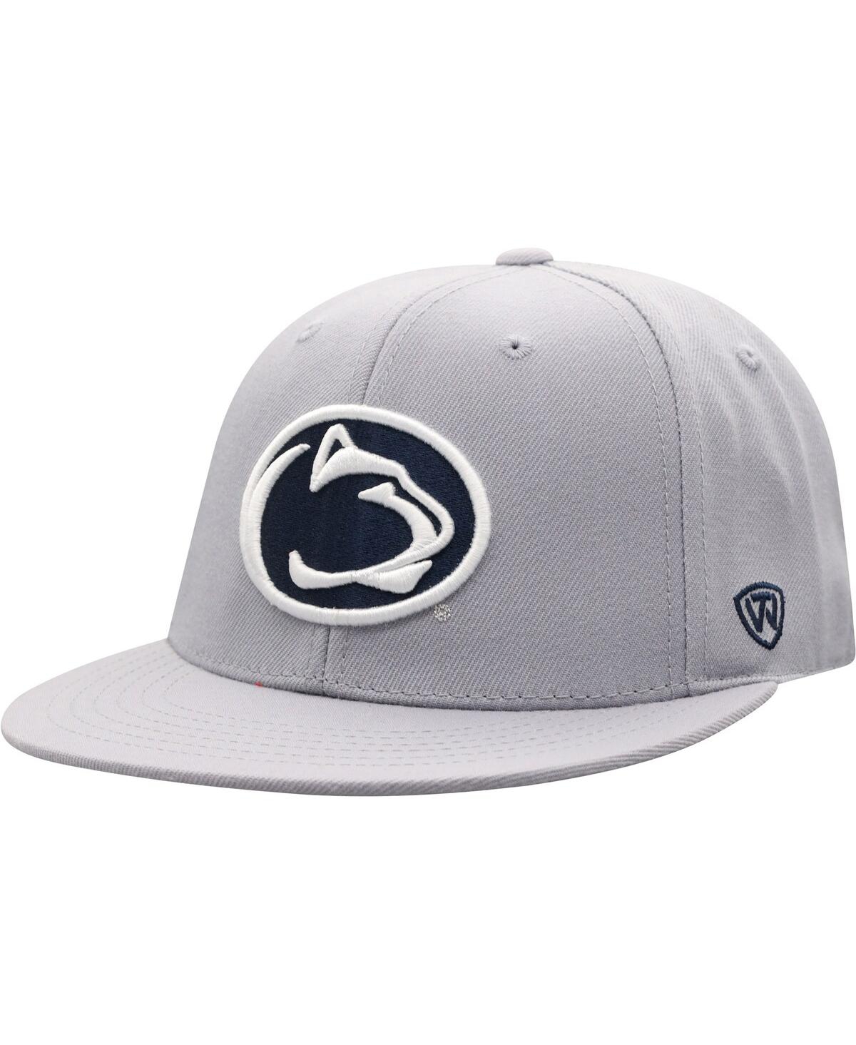 Men's Top of the WorldPenn State Nittany Lions Fitted Hat - Gray