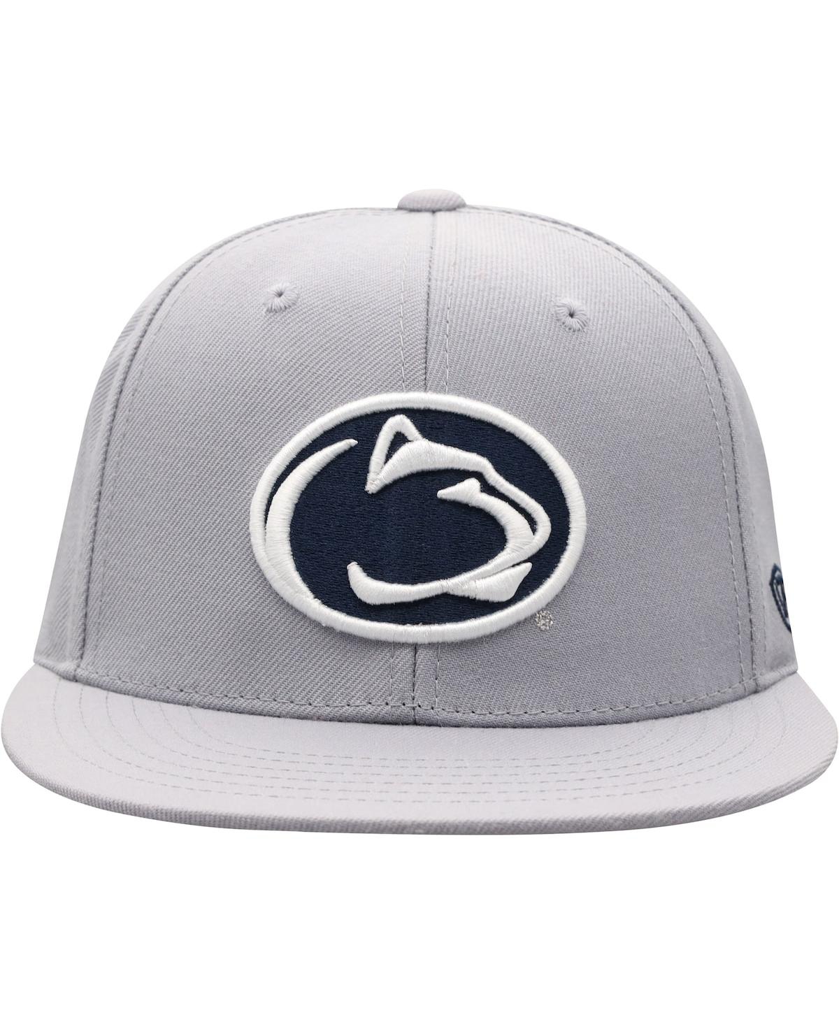 Men's Top of the WorldPenn State Nittany Lions Fitted Hat - Gray