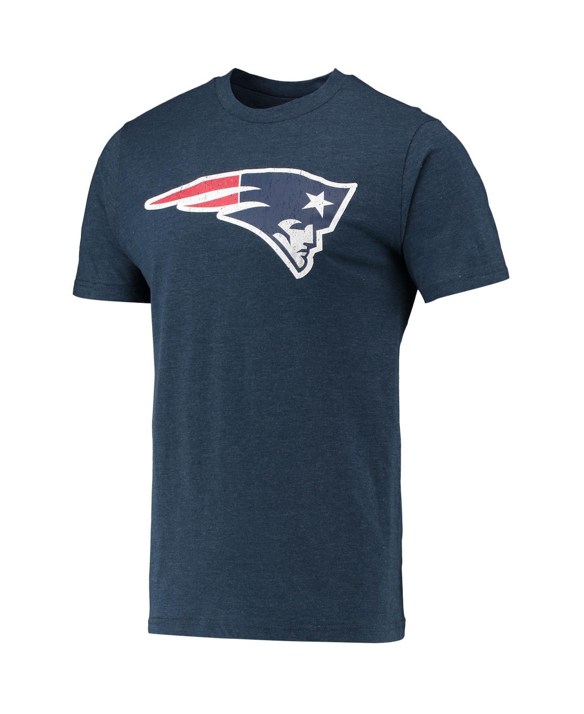 Shop Concepts Sport Men's  Charcoal, Navy New England Patriots Meter T-shirt And Shorts Sleep Set In Charcoal,navy