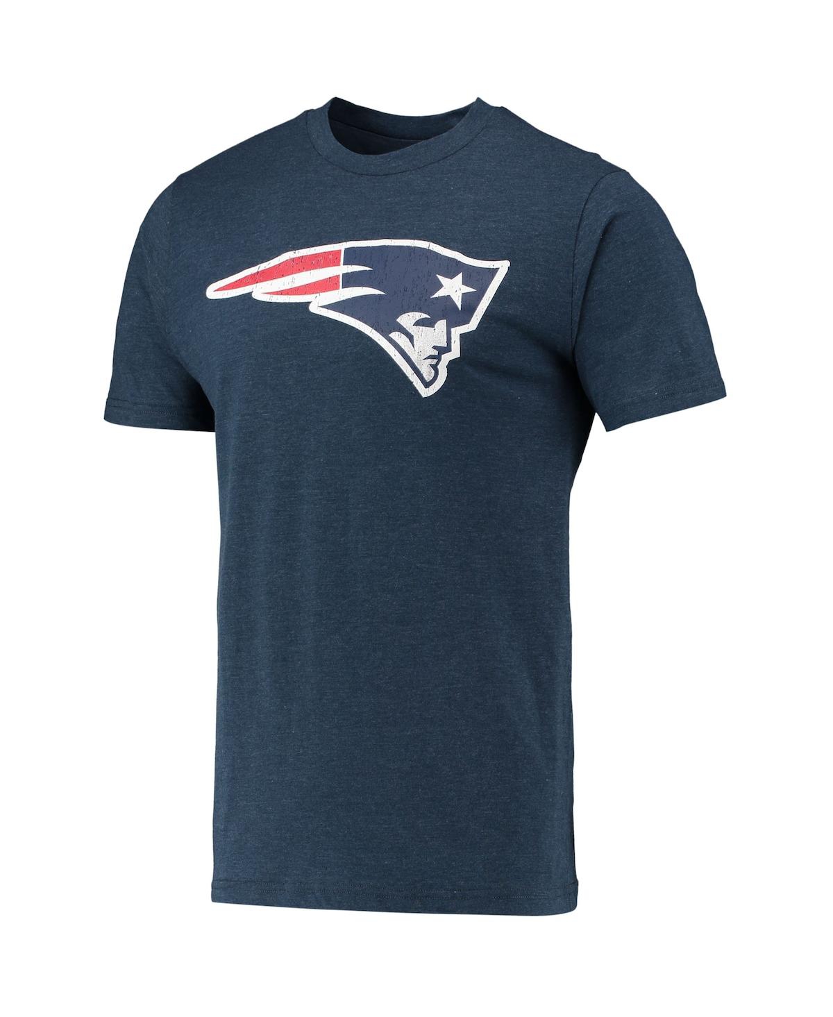 Concepts Sport Men's  Charcoal, Navy New England Patriots Meter T-shirt And Shorts Sleep Set In Charcoal,navy
