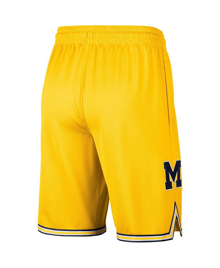 Jordan Men s Maize Michigan Wolverines Replica Team Basketball