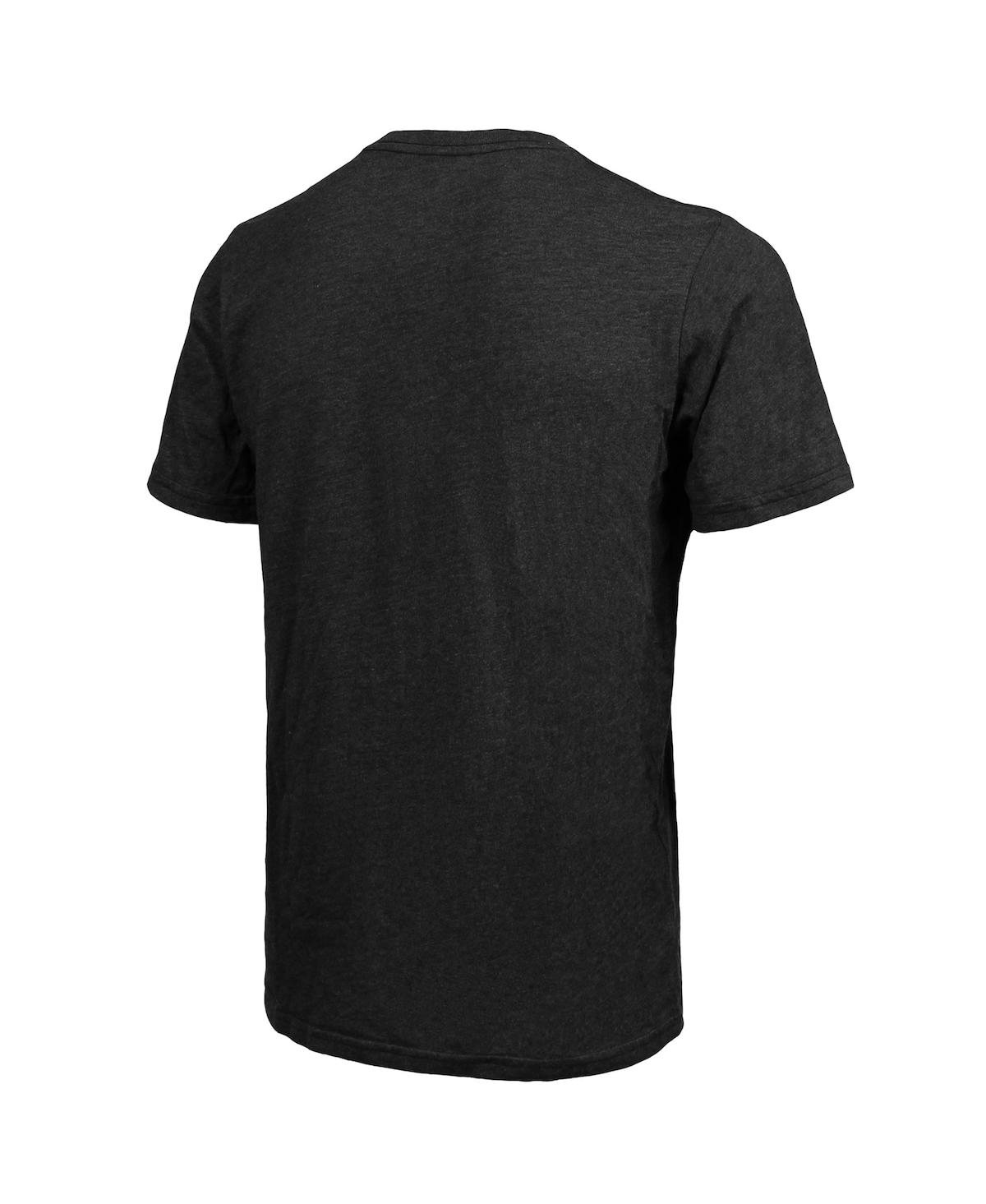Men's Majestic Threads Cam NewtonCarolina Panthers Tri-Blend Player Graphic T-shirt - Black