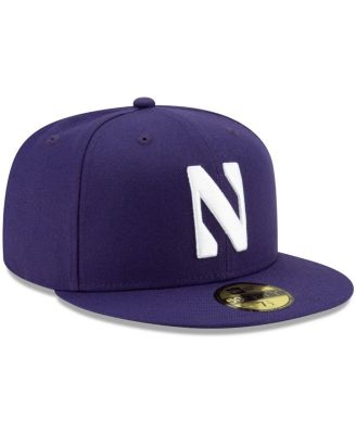 Men's Purple Northwestern Wildcats Primary Team Logo Basic 59FIFTY Fitted Hat