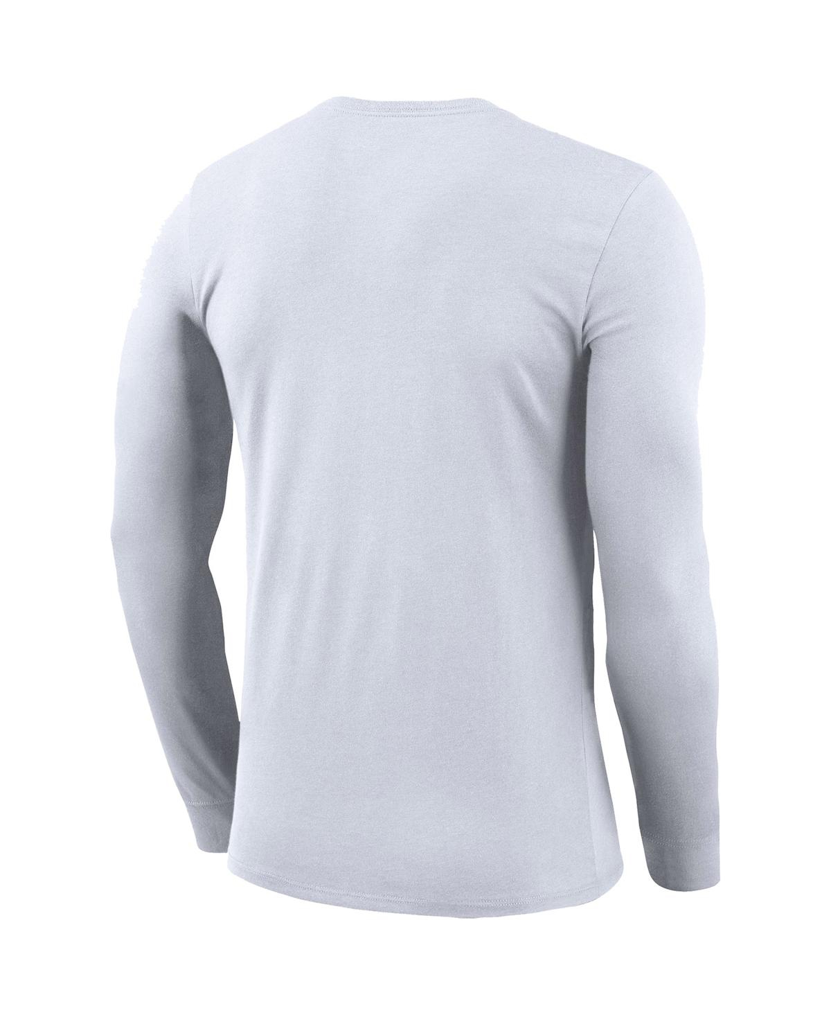 Men's Nike x LeBron JamesFlorida A&M Rattlers Collection Legend Performance Long Sleeve T-shirt - White