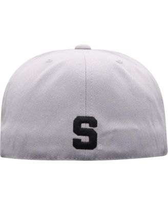 Men's Gray Michigan State Spartans Fitted Hat