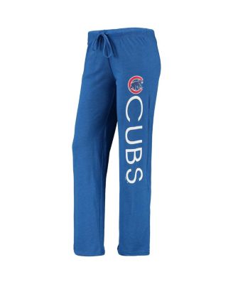 Women's Royal, Red Chicago Cubs Meter Muscle Tank Top and Pants Sleep Set