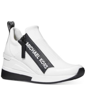 macys michael kors wedge sneakers