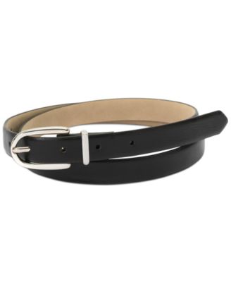2-Pk Snake & Solid Belt, Created for Macy's